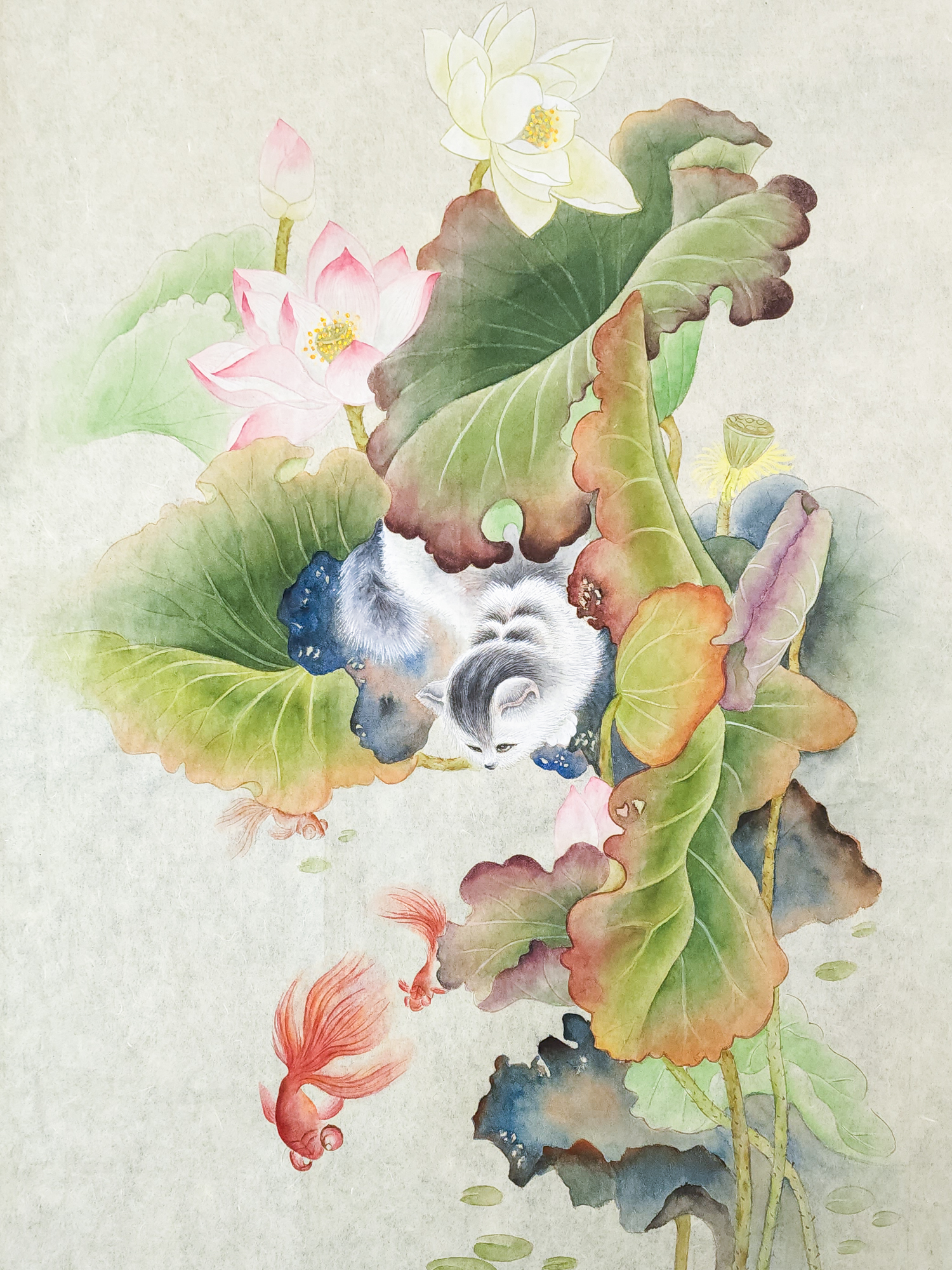 한국화 출력 예